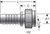 Gates G20720-1630 - GlobalSpiral Female DIN 24 Cone Swivel Heavy Series with O-Ring Hydraulic Coupling