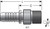 Gates G20810-1212 - GlobalSpiral Male British Standard Pipe Parallel Hydraulic Coupling