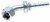 Gates G20831-1212 - GlobalSpiral Female British Standard Parallel Pipe O-Ring Swivel 45 Bent Tube Hydraulic Coupling