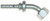 Gates G20831-1212 - GlobalSpiral Female British Standard Parallel Pipe O-Ring Swivel 45 Bent Tube Hydraulic Coupling