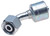 Gates G25725-0816 - MegaCrimp Female DIN 24 Cone Swivel Heavy Series with O-Ring 45 Bent Tube Hydraulic Coupling