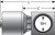 Gates G25850-0606 - MegaCrimp International Thread British Standard Pipe Banjo Hydraulic Coupling