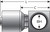 Gates G25850-0404 - MegaCrimp International Thread British Standard Pipe Banjo Hydraulic Coupling