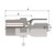 Aeroquip FJ3152-1216S - Hose End Crimp Straight Male Pipe NPTF