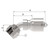 Aeroquip FJ3246-0606S - Hose End Crimp 45 Degree Female 45 Degree Swivel