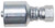 Gates G25830-0606 - MegaCrimp Female British Standard Parallel Pipe O-Ring Swivel Hydraulic Coupling