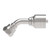 Aeroquip 1A4BFA4 - Hose End Crimp 45 Degree Female BSPP Swivel