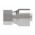 Aeroquip 1A8DL6 - Hose End Crimp Straight 24 Degree DKO Swivel Light Duty