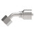 Aeroquip 1A8DLA4 - Hose End Crimp 45 Degree 24 Degree DKO Swivel Light Duty