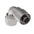Aeroquip 1GA6FJB6 - Hose End Crimp 90 Degree Female 37 Degree Swivel