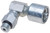 Gates G25123-0808 - MegaCrimp Male O-Ring Boss Swivel 90 Block Hydraulic Coupling
