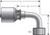 Gates G25179-0808 - MegaCrimp Female JIC 37 Flare Swivel 90 Bent Tube Hydraulic Coupling