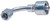 Gates G25180-0808 - MegaCrimp Female JIC 37 Flare Swivel 90 Bent Tube Hydraulic Coupling