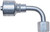 Gates G25180-0808 - MegaCrimp Female JIC 37 Flare Swivel 90 Bent Tube Hydraulic Coupling