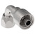 Aeroquip 1AA8FJB8 - Hose End Crimp 90 Degree Female 37 Degree Swivel