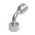 Aeroquip 1A5DSB4 - Hose End Crimp 90 Degree 24 Degree DKO Swivel Heavy Duty