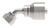 Aeroquip 1AA6FRA4 - Hose End Crimp 45 Degree Female ORFS Swivel