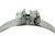 21D0003 DETROIT DIESEL DD15 DOUBLE BOLT CLAMP WITH GASKET | OEM A6809950302