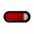 Trux TLED-650RWA - 6" Oval Red LED Stop/Turn/Tail Lamp with Back-Up & Strobe, 36 Flash Patterns