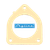 Skyline GA018-K10 - Gasket, 4" ID, 3-Hole for International / Navistar MaxxForce 7/DT/9/10 DPFs