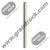 Grand Rock S5-60EXC - 5" X 60" Straight Stack ID/OD Chrome