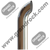 K5-24SBC STACK CURVED,5"X24,OD CHR