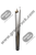 Grand Rock P5-96SBC - 5" X 96" Miter Cut Stack OD Chrome