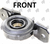 2680-91 KIA SORRENTO 07' UP CENTER SUPPORT BEARING