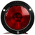 Truck-Lite 80302R3 - 80 Series Incandescent Red Round Stop Turn Tail Light With Black Flange Mount