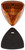 Truck-Lite 26771Y3 - Model 26 Cab Marker Light with Rubber Mounting Pad