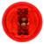 Truck-Lite 30250R3 - 30 Series LED Red Round 2 Diode Marker Clearance Light, P3 Rated, Fit 'N Forget M/C, 12V, Bulk