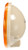 Truck-Lite 40282Y3 - Economy Incandescent Yellow Round Front Park Turn Light, 12V, PL-3, Bulk