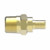 Aeroquip NM4-5-B - Nipple Permanent NPTF Straight Male Pipe Brass