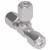 Aeroquip 7705X14 - Carbon Steel Flareless Union Tee Adapter Tube x Tube x Tube