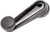 Dayton 775-5501 - Window Crank Handle, Black Zinc Metal with Black Plastic Knob, Mack 1995-2009