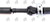 3392-214 TOYOTA TACOMA REARDRIVESHAFT