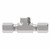 Aeroquip B7655X10 - Adapter Flareless Tee Tube x Tube x Female NPTF Dura-Kote