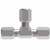 Aeroquip B7705X14 - Adapter Flareless Steel Union Tee Dura-Kote