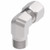 Aeroquip 7405X8X4 - Adapter Flareless 90 degree Tube x Male NPTF Carbon Steel Dura-Kote