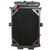558048LHD KENWORTH 4 ROW BOLT TOGETHER DIMPLED TUBE RADIATOR(W/SURGE TANK): W900, W900B, W900L