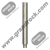 Grand Rock SS7-60SBC-5 - 7" X 60" Straight Stack Reduces to 5" OD Chrome