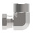 Aeroquip 2048-4-8S - Adapter Elbow 90 degree Female NPSM x Female NPTF Carbon Steel Dura-Kote