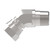 Aeroquip 2049-4-8S - Adapter Elbow 45 degree Female NPSM x Male NPTF Carbon Steel Dura-Kote