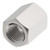Aeroquip 2096-8-4S - Adapter Straight Female NPTF x Female NPTF Carbon Steel Dura-Kote