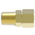 Aeroquip 68X4X4-CT - Adapter Compression Straight Brass