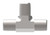 Aeroquip 2257-4-4S - Adapter NPTF/NPSM Tee Carbon Steel