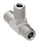 Aeroquip 2257-8-8S - Adapter NPTF/NPSM Tee Carbon Steel