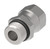 Aeroquip 2266-8-6S - Adapter SAE 37 Straight Carbon Steel Female 37 Degree Swivel