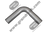 Grand Rock L2590-1212A - 2.5" 90-Degree Elbow ID/OD Aluminized Steel