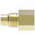 1445 BRASS ADAPTER TUBE-O